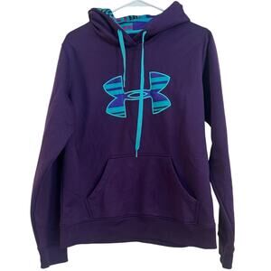 UNDER ARMOUR UA STORM Women’s Hoodie Purple Sweatshirt Pullover‎ Size M